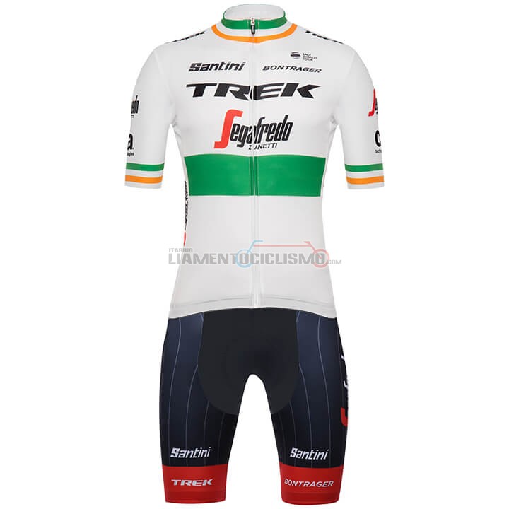 Abbigliamento Ciclismo Trek Segafredo Campione Irlanda Manica Corta 2018